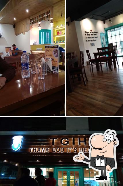 The interior of TGIH - Thank God It’s Healthy !