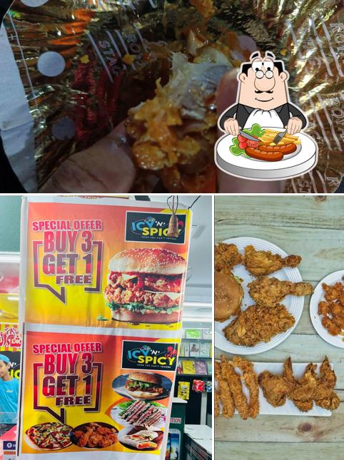 Meals at Icy N Spicy