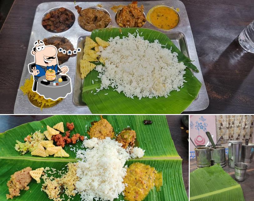 The restaurant's food and beverage