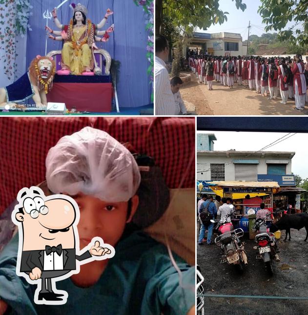 The interior of Pooja Chat Centre