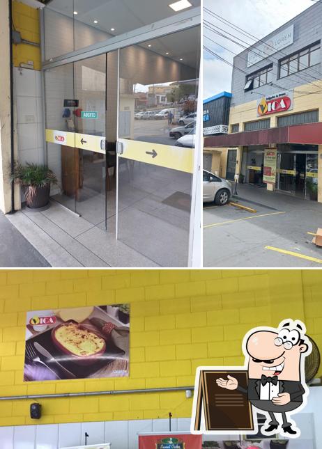 A imagem do Vica Salgados Massas e Doces’s exterior e comida