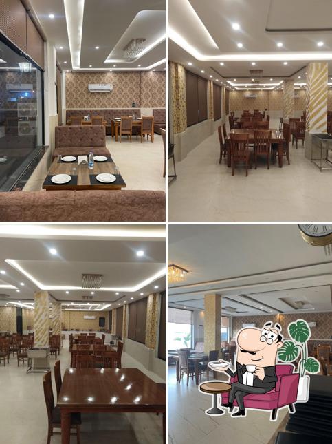 The interior of Sachin Hotel