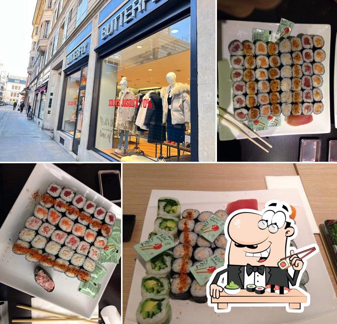 Prenditi le diverse opzioni di sushi
