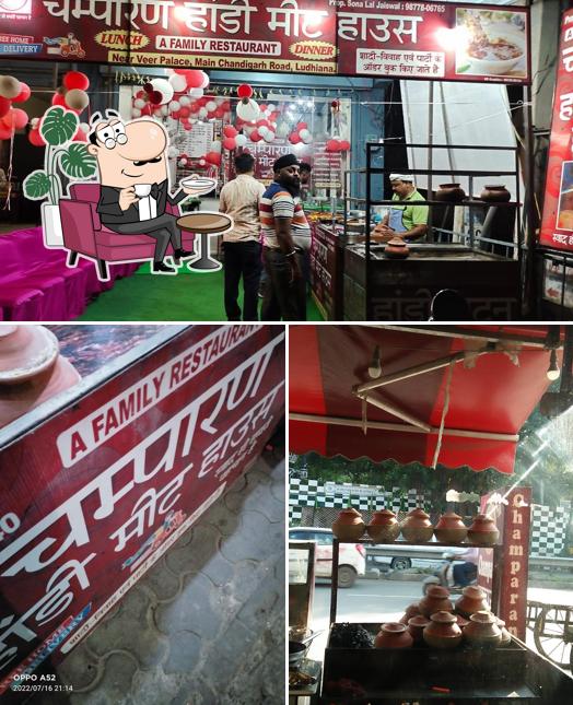 Check out how Champaran Handi Meat House looks inside