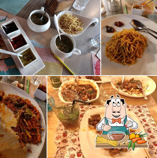 Spaghetti bolognese at Holy Chopsticks