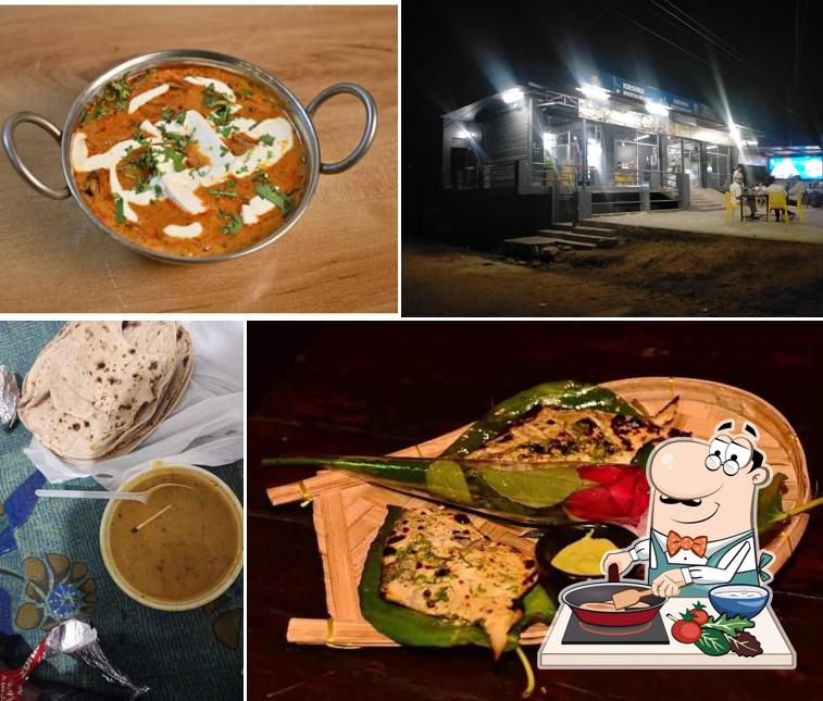 Chicken curry at Krishna Hotel and restaurants