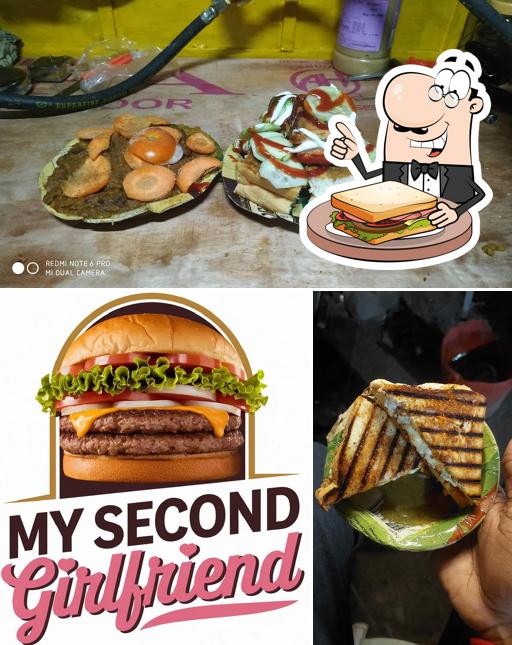 Grilled cheese sandwich at My Second Girlfriend(100% pure veg stall)