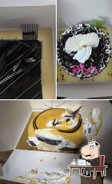 The interior of Ohri's Cake Nation kompally