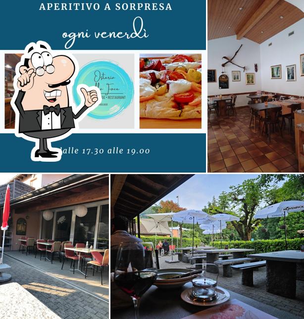 Siediti a un tavolo di Osteria La Foce