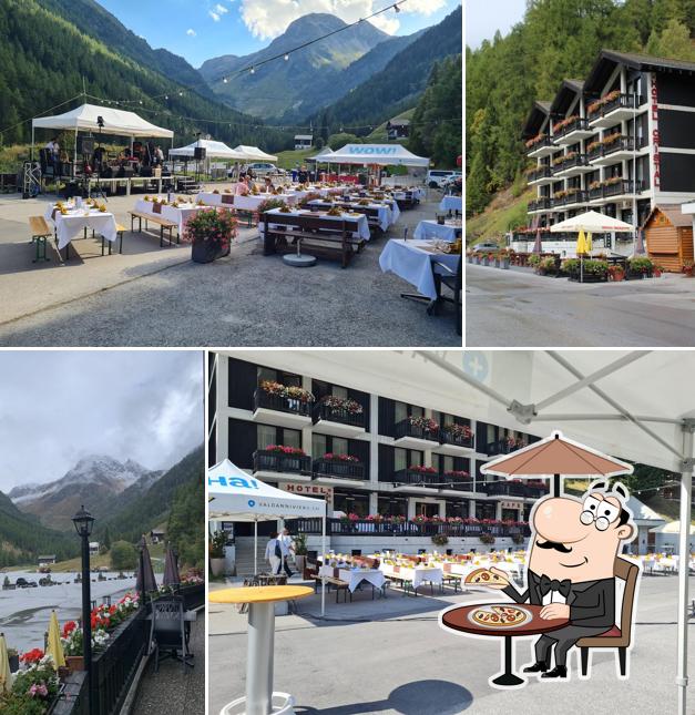 Puoi goderti l'aria fresca dal dehors di Cristal Hôtel Grimentz SA