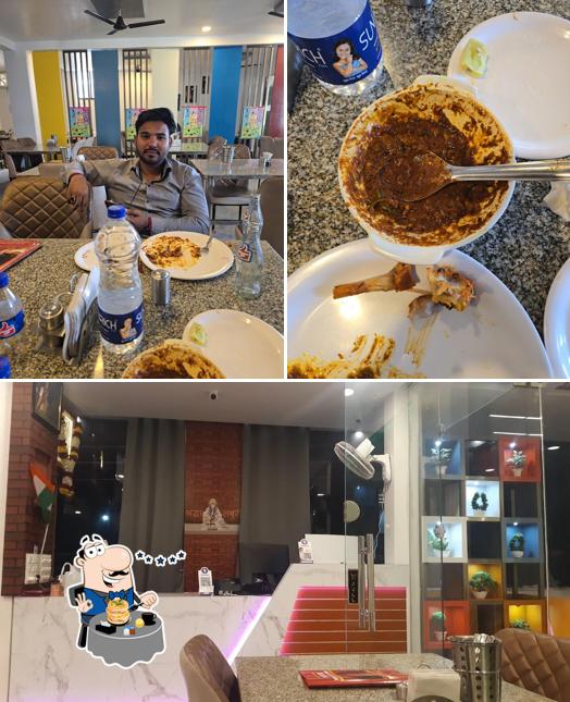 This is the image depicting food and interior at Paradise hyderabadi biryani