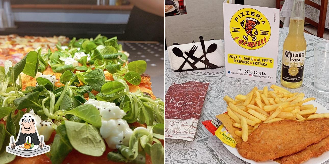 Cibo al Pizzeria i Gemelli