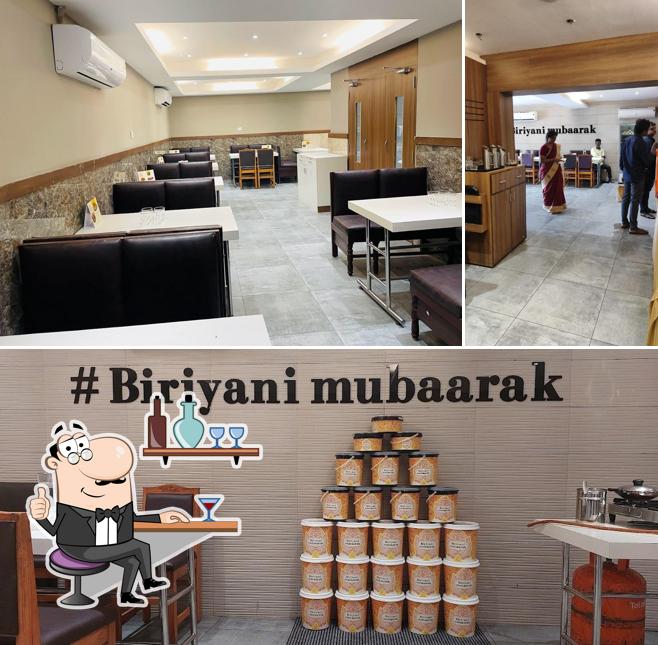 The interior of Biriyani Mubaarak Aminjikkarai