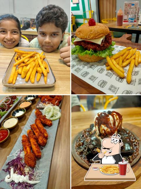 French fries at Bocs Pizza Ranipet