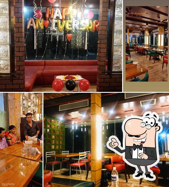 The interior of Chinu’s Kitchen