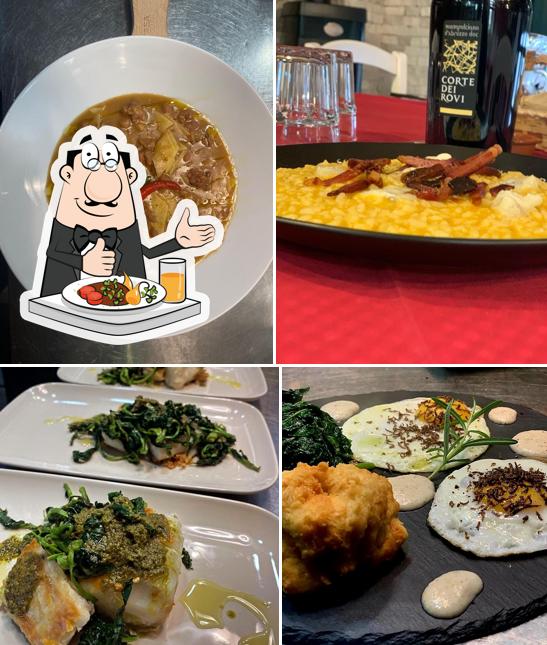 Platti al Trattoria Il Pizzicotto