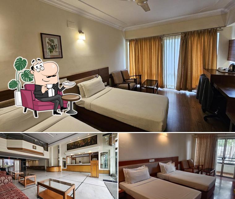 The interior of Ballal Residency