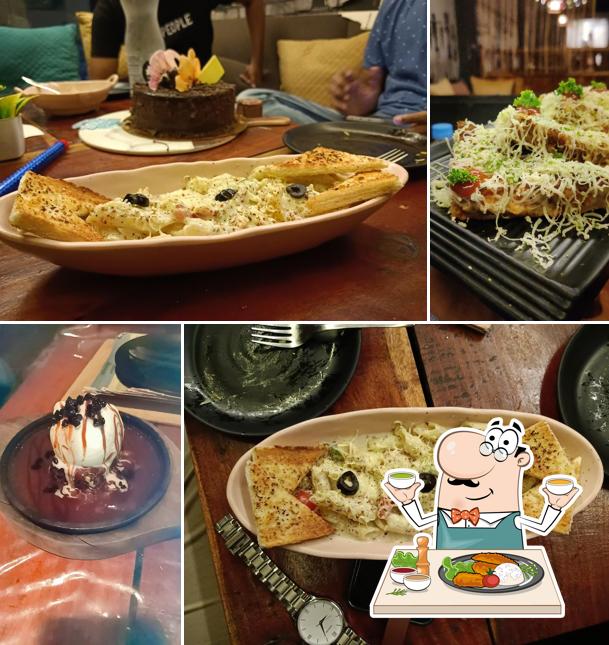 Food at Hermano's cafe