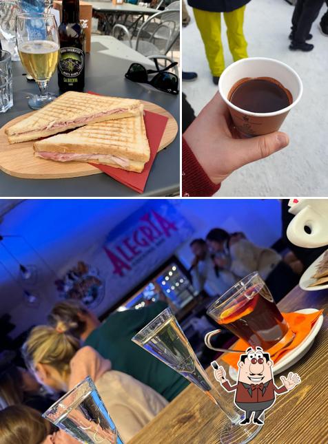 Platti al Alegria Bar Cervinia