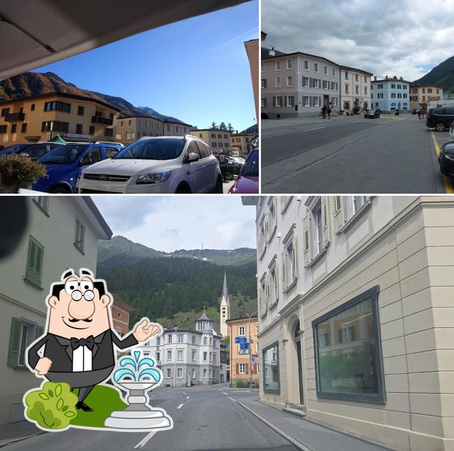 Gli esterni di Café Fümm