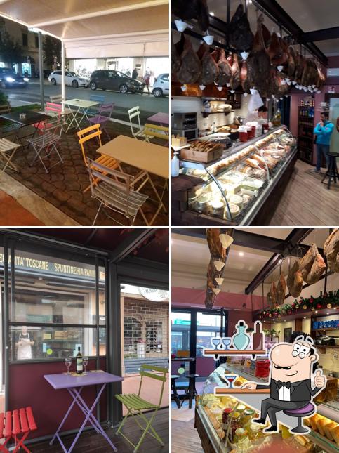 Gli interni di Il Bistrò del Maialetto