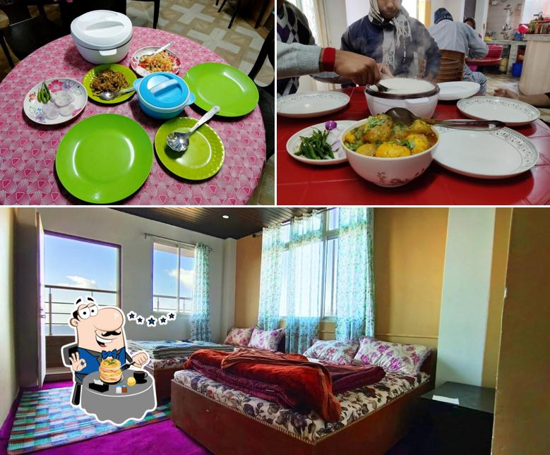 Among different things one can find food and interior at Lakshya Homestay Lepcha jagat
