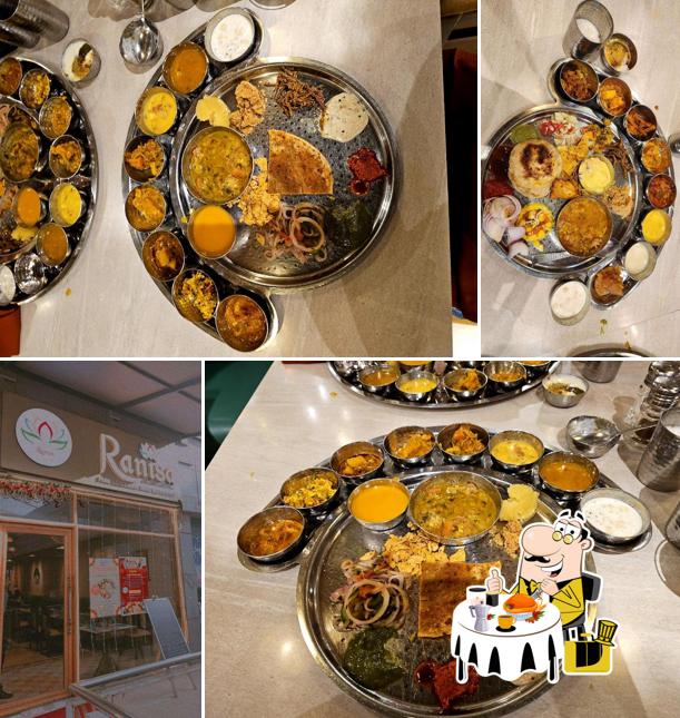 Food at Ranisa N Rajasa Gurgaon - Pure Vegetarian Thali Restaraunt