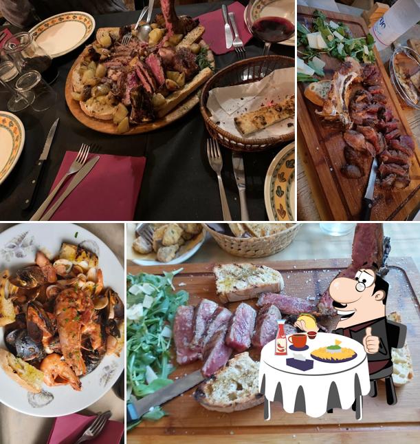 Piatto di formaggi al Ristorante Capriccio Da Fabri' S.r.l