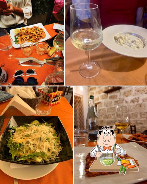 Insalata di alghe al Trattoria Da Peppe e Franco