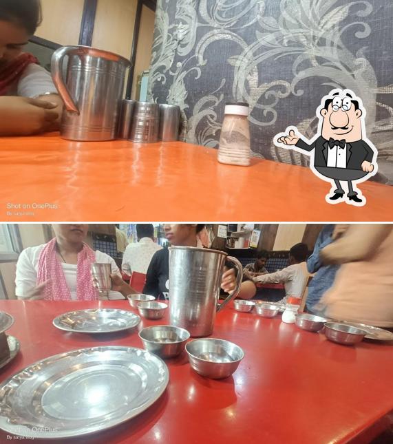 The interior of Jetha Bhai Hotel