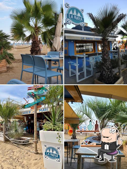 Gli interni di La Baita - Chiosco al Mare