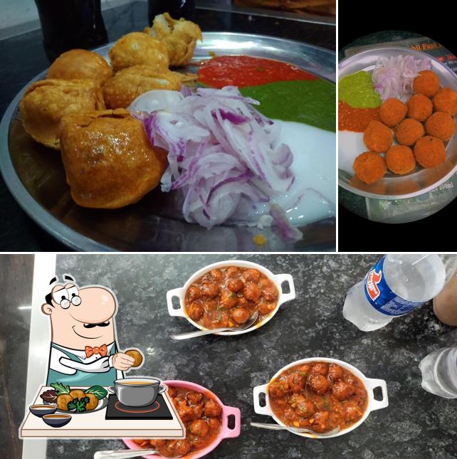 Falafel at sushil momos fast food