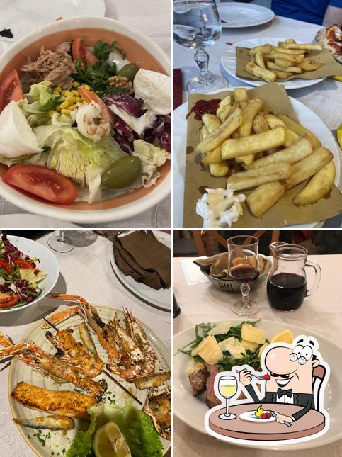 Scampi al Ristorante pizzeria Snoopy