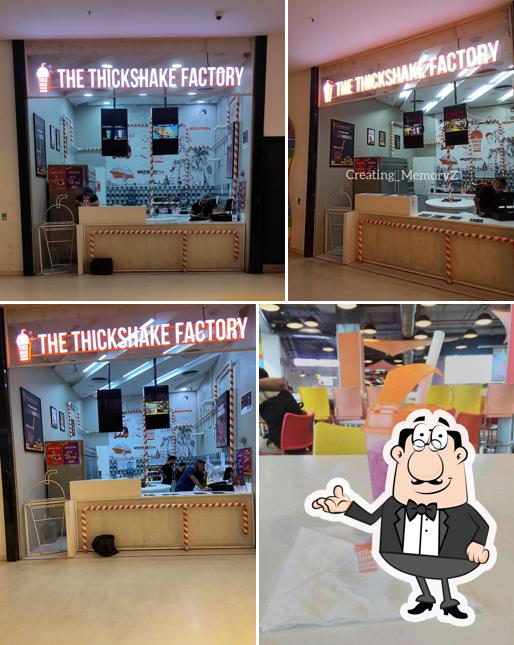 The interior of The Thickshake Factory