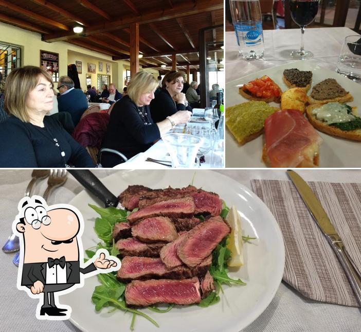 Questa è la foto che mostra la interni e cibo di Il Gattopardo Ristorante Pizzeria