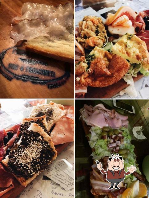 Platti al Prosciutteria Cantina dei Papi - Trastevere