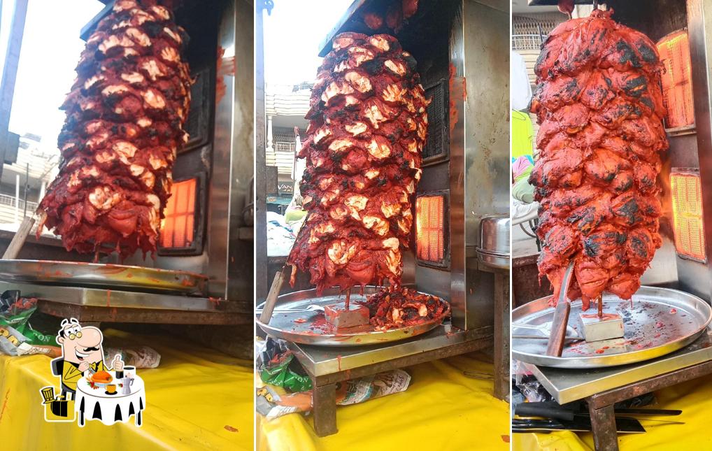 Food at Al Arebian Chicken Shawrma