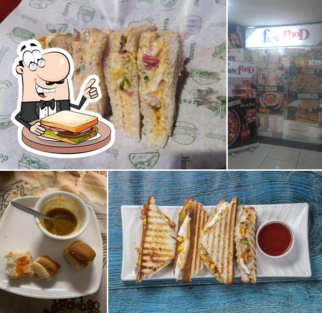 Have a sandwich at Fun Food