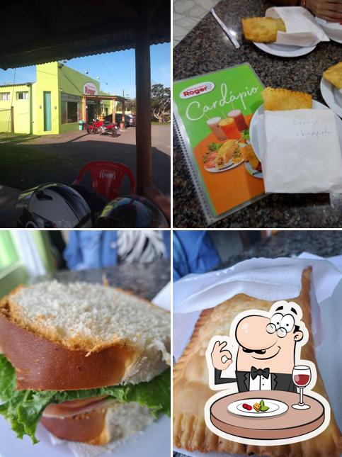 Comida em Ponto do pastel Roger