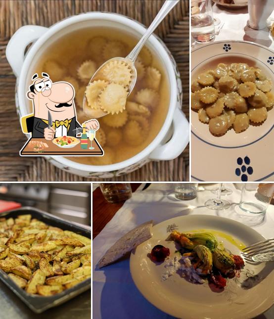 Platti al Trattoria I Mangiari