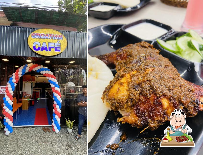 Baby back ribs at croatian cafe