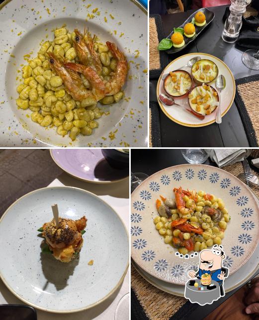 Platti al Trattoria Lo Sconciglio, Anzio