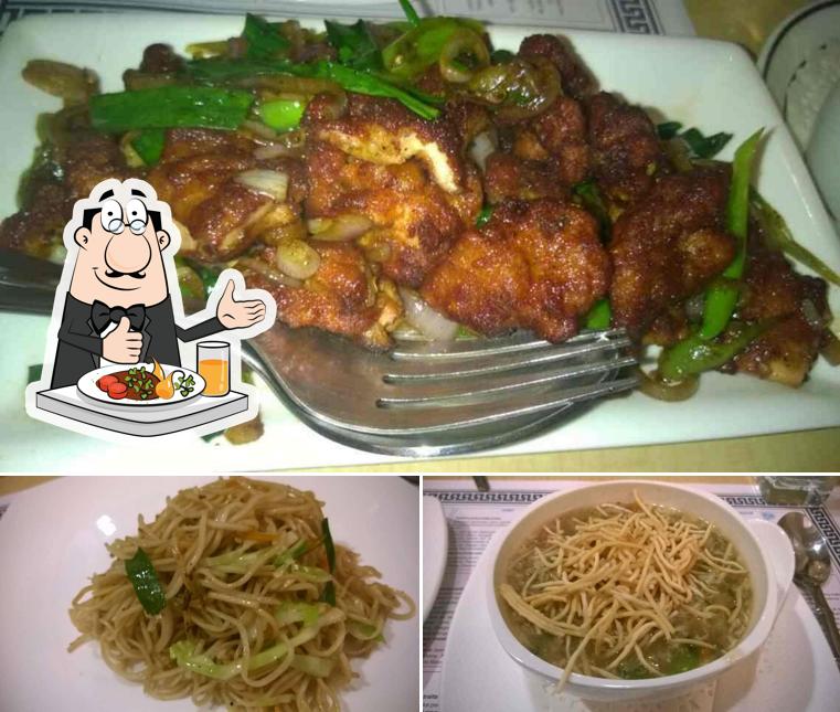 Food at Chinese Pavilion