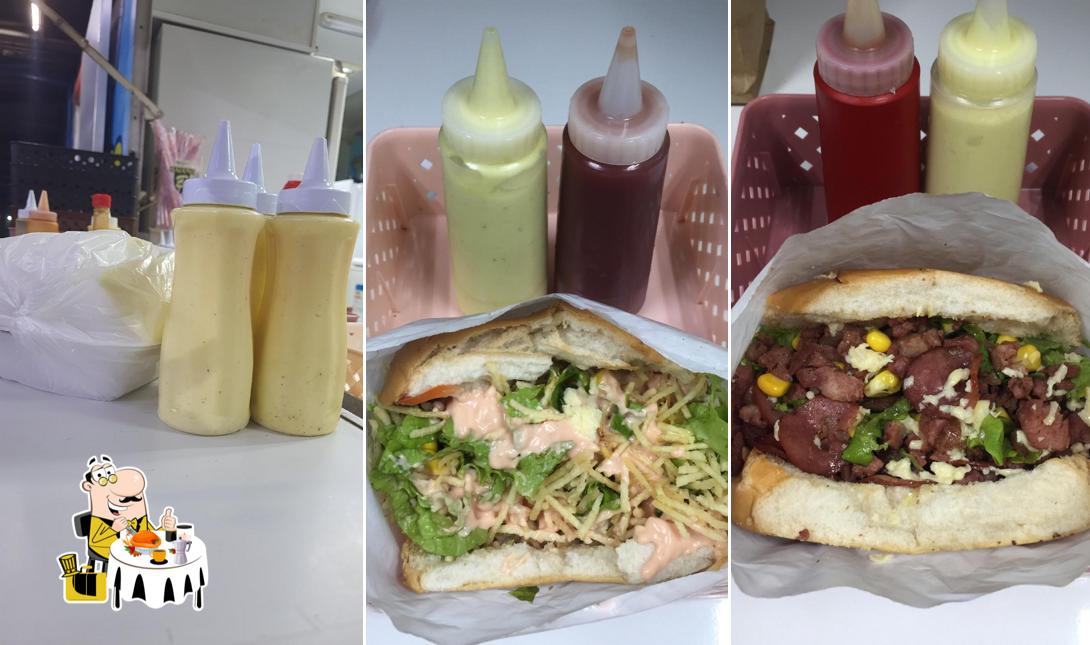 Platos en Lanches do Baiano