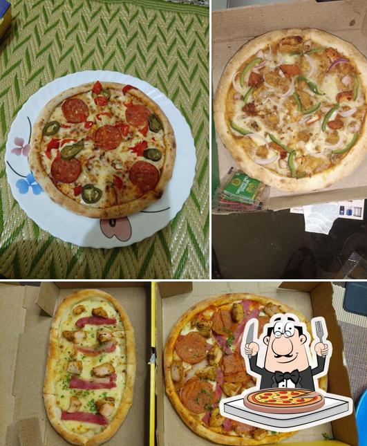 Try out various kinds of pizza