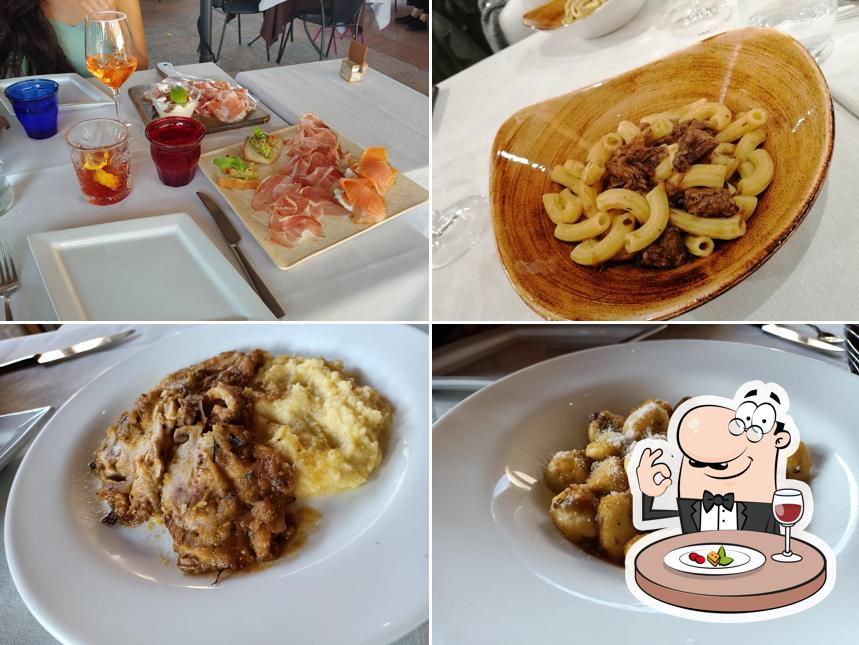 Platti al Trattoria Al Moraro