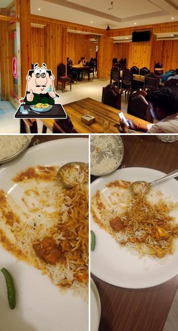 The restaurant's food and interior