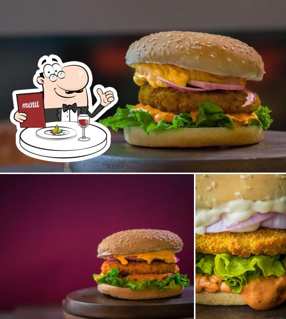Food at Burger Singh