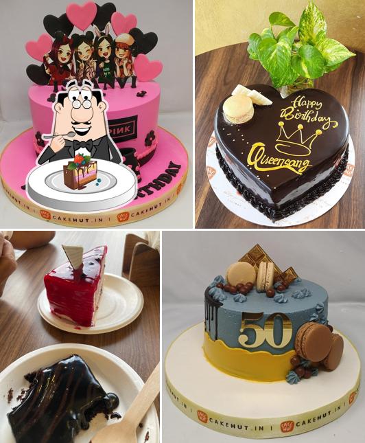 Chocolate cake at Cake Hut