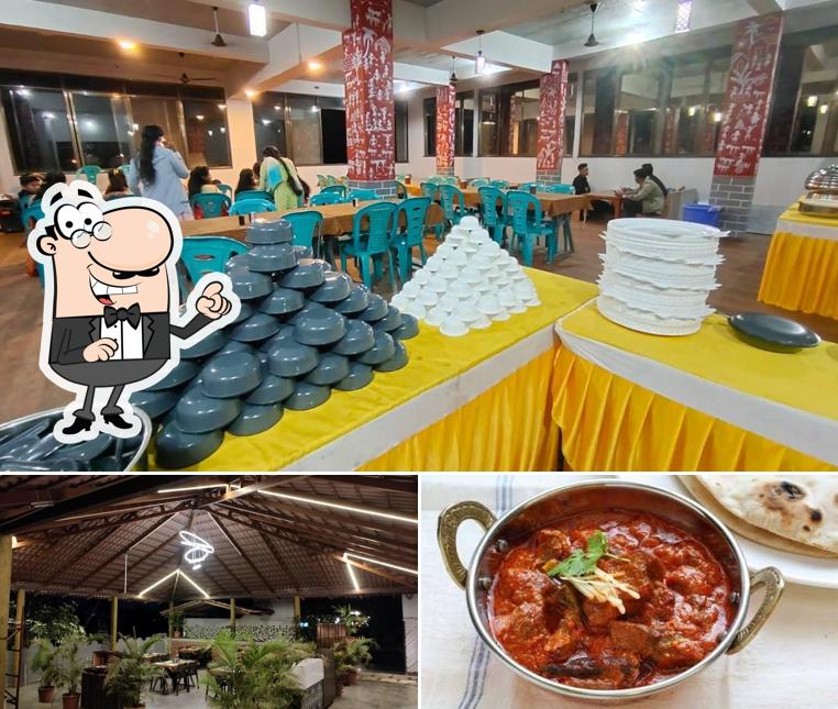 The image of Hotel Top in town’s interior and food